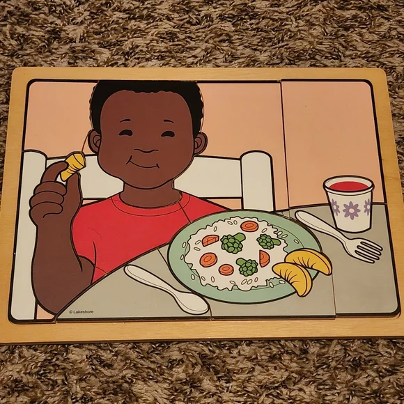 Lakeshore Differing Abilities Hardwood Puzzles Learning Education - Picture 3 of 6